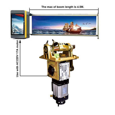 Buy Heavy Duty AC 220V Automatic Toll Barrier Gate With Advertising Screen online manufacture