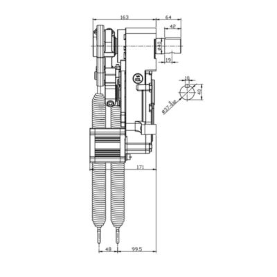 Buy DC24V Security Traffic Control Toll Gate Boom Barrier Motor for Long-term and Durability online manufacture