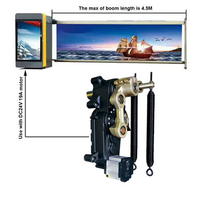 Buy Business Building Toll Parking Lot Barrier Gate With Insulation And Flap Advertising online manufacture