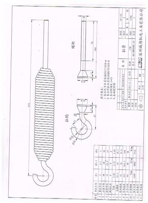 Beli Iron Coil Extension Spring Untuk Gerbang Penghalang Dan Gerbang Penghalang Iklan online manufacture