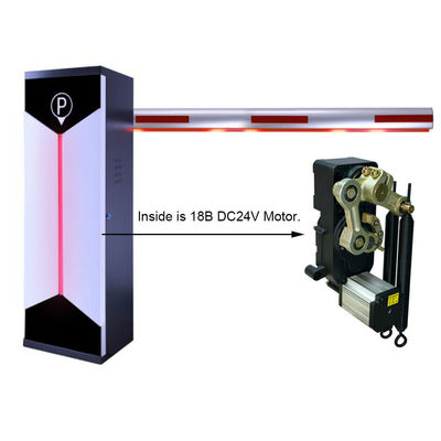 LED Parking Automatic Barrier Gate 120W With 5 Million Times Operation Lifetime