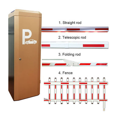 Inslation Class F 24V DC Straight Boom Barrier for Parking Management Control System