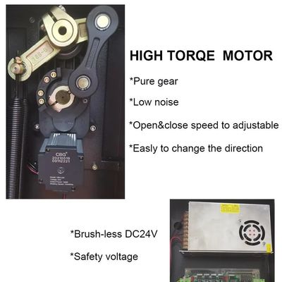 Remote Control Access Control Fence Mechanism 18B Boom Length 1.5-6M