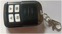 Plastic And Silicone Wireless RF Remote Control For Automatic Barrier Gate