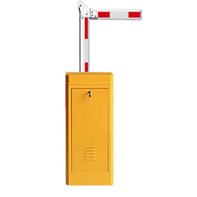 Puerta de barrera automática duradera Solución de tránsito conveniente con material de acero