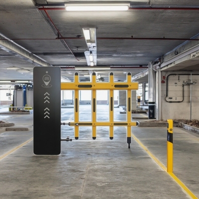 VIP Parking Barrier Gate with RFID Access Control - Folded Arm Design
